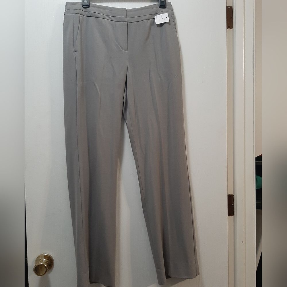 Sharagano Career Office Gray Dress Slack Pants Size 4